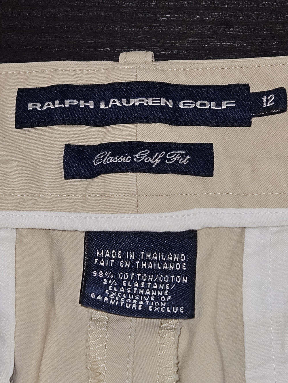 Ralph Lauren Golf Women's Beige Athletic Shorts - Picture 10 of 10